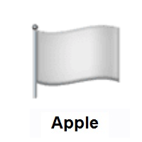 White Flag on Apple iOS