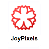 White Flower on JoyPixels