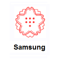 White Flower on Samsung