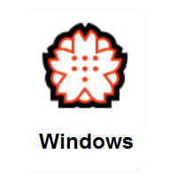 White Flower on Microsoft Windows