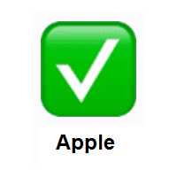 Check Mark Button on Apple iOS