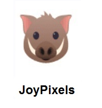 Wild Boar on JoyPixels