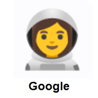 Woman Astronaut on Google Android
