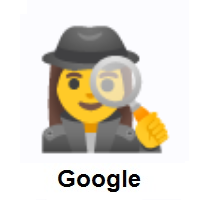 Woman Detective on Google Android