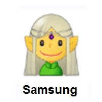 Woman Elf on Samsung