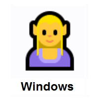 Woman Elf on Microsoft Windows