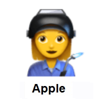 Woman Factory Worker on Apple iOS