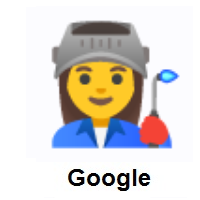 Woman Factory Worker on Google Android