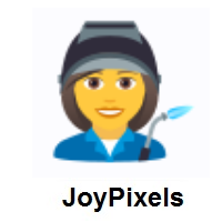 Woman Factory Worker on JoyPixels