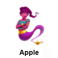Woman Genie on Apple iOS