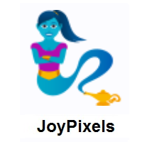 Woman Genie on JoyPixels