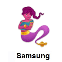 Woman Genie on Samsung