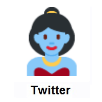 Woman Genie on Twitter Twemoji