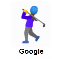 Woman Golfing on Google Android