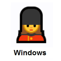 Woman Guard on Microsoft Windows