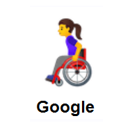 Woman In Manual Wheelchair on Google Android
