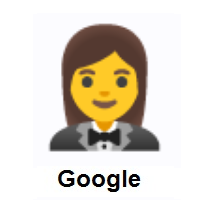 Woman in Tuxedo on Google Android
