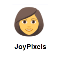 Woman on JoyPixels