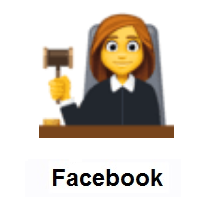 Woman Judge on Facebook