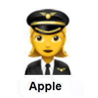 Woman Pilot on Apple iOS