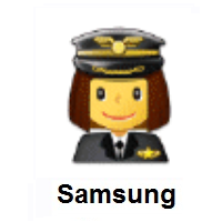 Woman Pilot on Samsung
