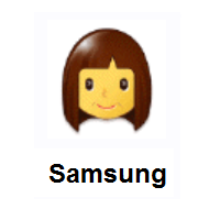 Woman on Samsung