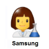 Woman Scientist on Samsung