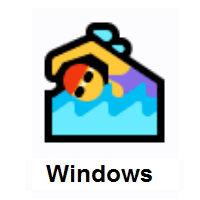 Woman Swimming on Microsoft Windows