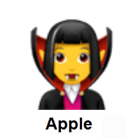 Woman Vampire on Apple iOS
