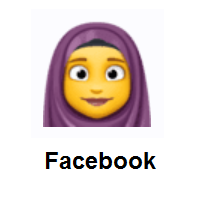 Woman with Headscarf on Facebook