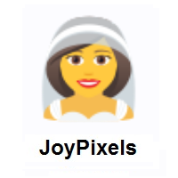 Woman With Veil on JoyPixels