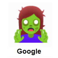 Woman Zombie on Google Android