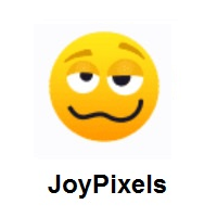 Woozy Face on JoyPixels