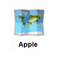 World Map on Apple iOS