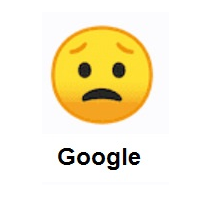 Miserable: Worried Face on Google Android