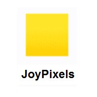 Yellow Square on JoyPixels