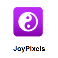 Yin Yang on JoyPixels