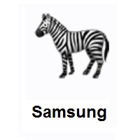 Zebra on Samsung