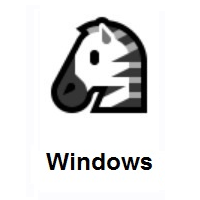 Zebra on Microsoft Windows