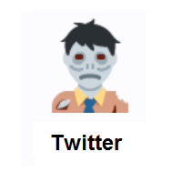 Zombie on Twitter Twemoji