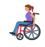 Woman In Manual Wheelchair: Medium Skin Tone Twitter