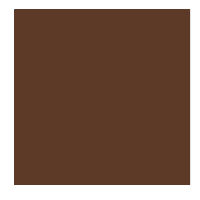 Brown Square: Medium-Dark Colored