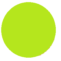 Green Circle: Light Colored