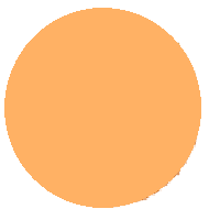 Orange Circle: Sand Colored