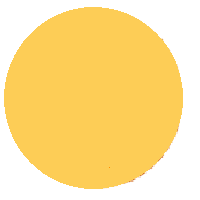Yellow Circle: Light Orange Colored