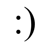 Smiley Face without nose Emoticon