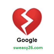 Broken Heart on Google Android 8.0