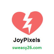 Broken Heart on JoyPixels 2.0