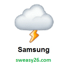 Cloud With Lightning on Samsung One UI 1.0