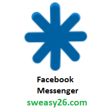 Eight Spoked Asterisk on Facebook Messenger 1.0